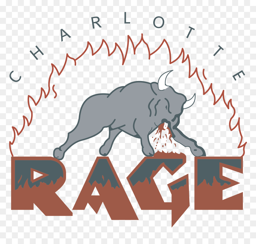 Charlotte Rage Logo Png Transparent - Charlotte Rage, Png Download - rage png