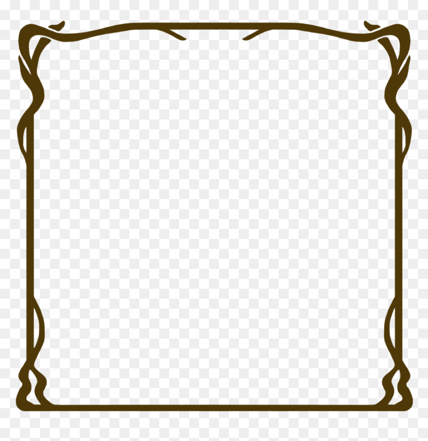 Stock By Mezzochan - Art Deco Frame Clipart, HD Png Download - dil png