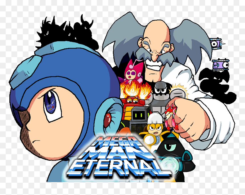 Mega Man Eternal, HD Png Download - mega man png