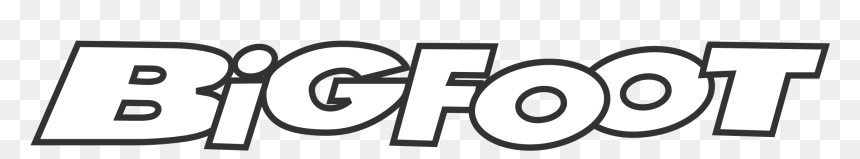 Bigfoot 01 Logo Png Transparent - Calligraphy, Png Download - bigfoot png