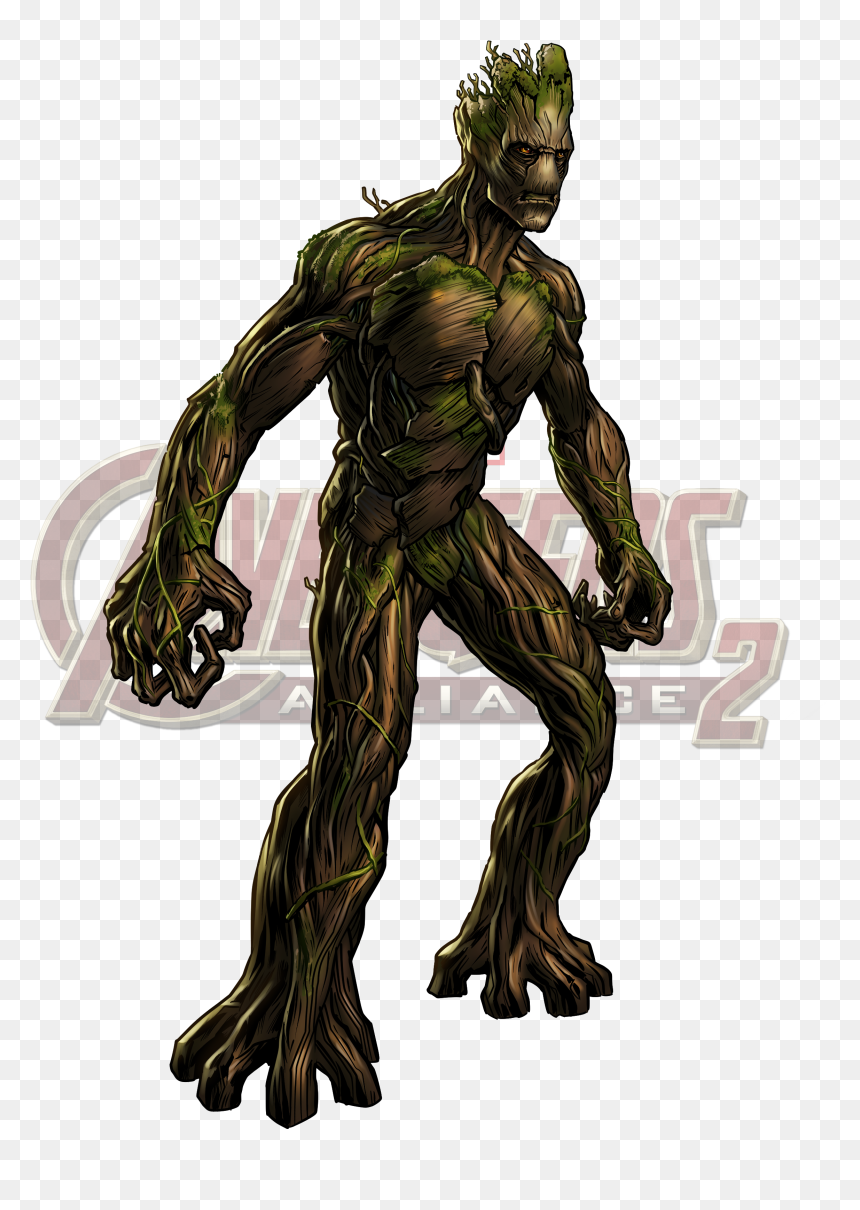 Baby Groot Rocket Raccoon Marvel - Groot Comic Png, Transparent Png - baby groot png