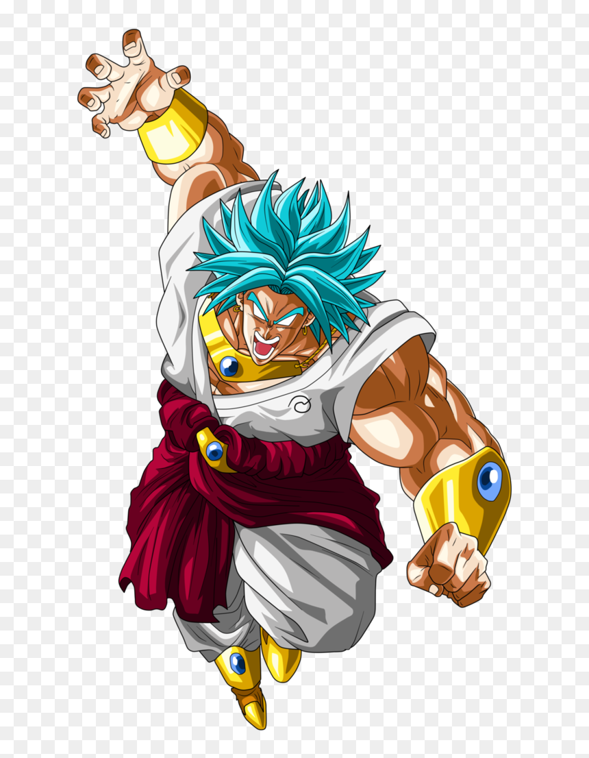 Dragon Ball Broly Png File - De Broly Ssj Blue, Transparent Png - broly png