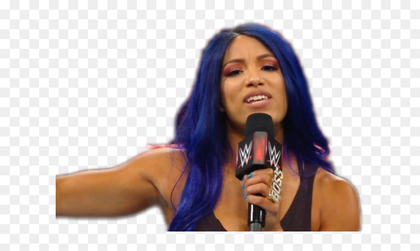 Sasha Banks Png Image Background - Singing, Transparent Png - sasha banks png