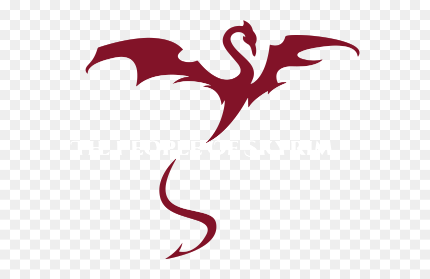 Illustration, HD Png Download - skyrim logo png