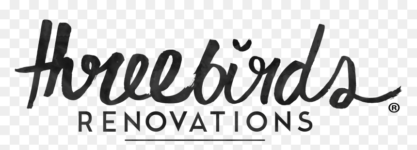 Three Birds Renovations - Three Birds Renovations Logo, HD Png Download - cinematic bars png