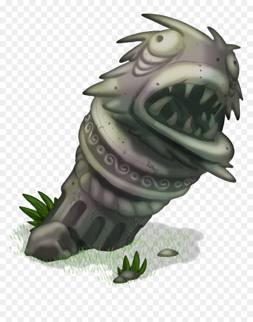 My Singing Monsters Wiki - Cartoon, HD Png Download - statue png