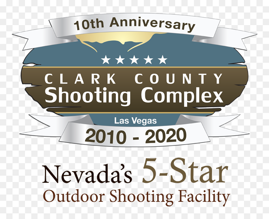 Clark County Shooting Complex Logo 10 Year Logo 1 - Printable No Soliciting Sign, HD Png Download - las vegas png