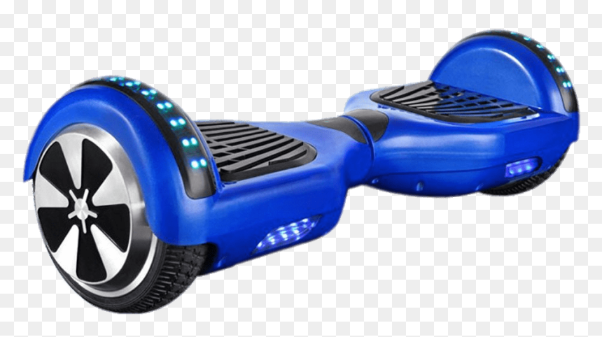 Hoverboard With Blue Lights Clip Arts - Blue Segway, HD Png Download - lightsaber png transparent background