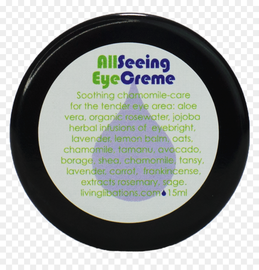 Living Libations All Seeing Eye Creme 15ml Uk"
 Class="lazyload - Circle, HD Png Download - all seeing eye png