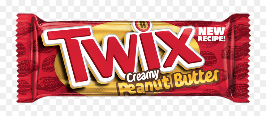 Twix Creamy Peanut Butter - Twix Peanut Butter 1.68 Oz, HD Png Download - peanut butter png