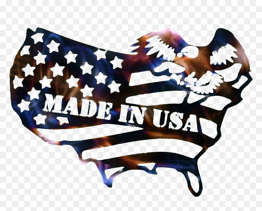 Flag-made In Usa Larger Image , Png Download - Bench, Transparent Png - made in usa png