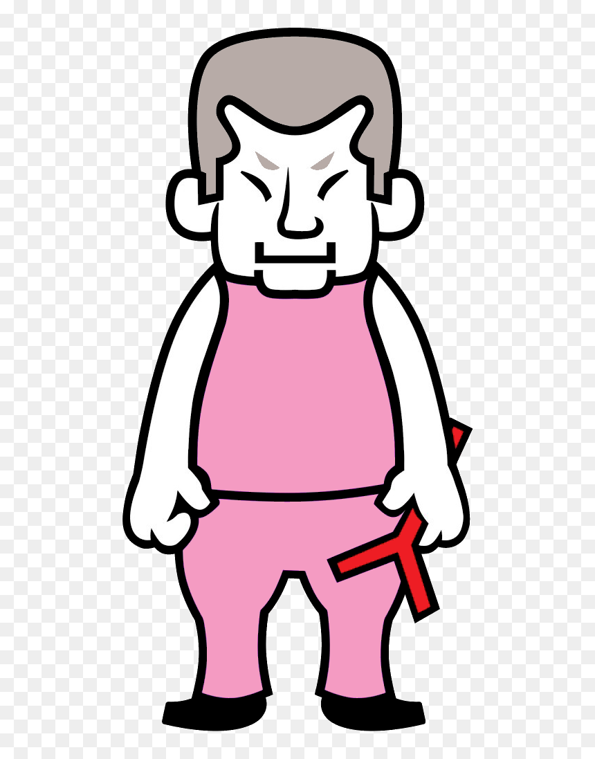 Thumb Image - Bad Guy Rhythm Heaven, HD Png Download - pink guy png