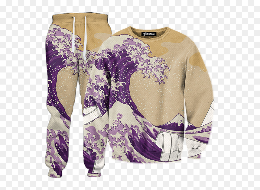 Hokusai Great Wave, HD Png Download - lean cup png