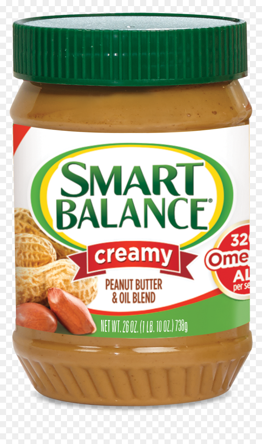 Apple And Peanut Butter Png - Smart Balance Peanut Butter And Canola, Transparent Png - peanut butter png