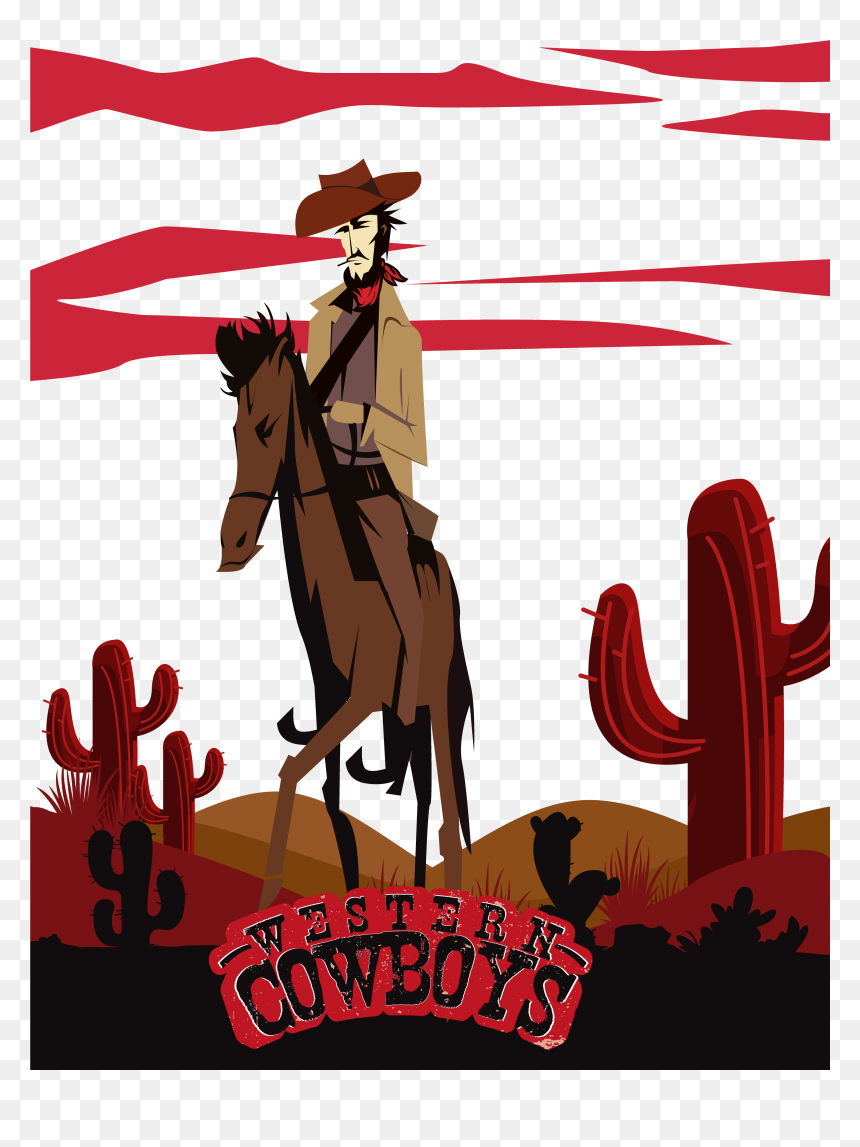 Horse Equestrianism Euclidean Vector, HD Png Download - desert png