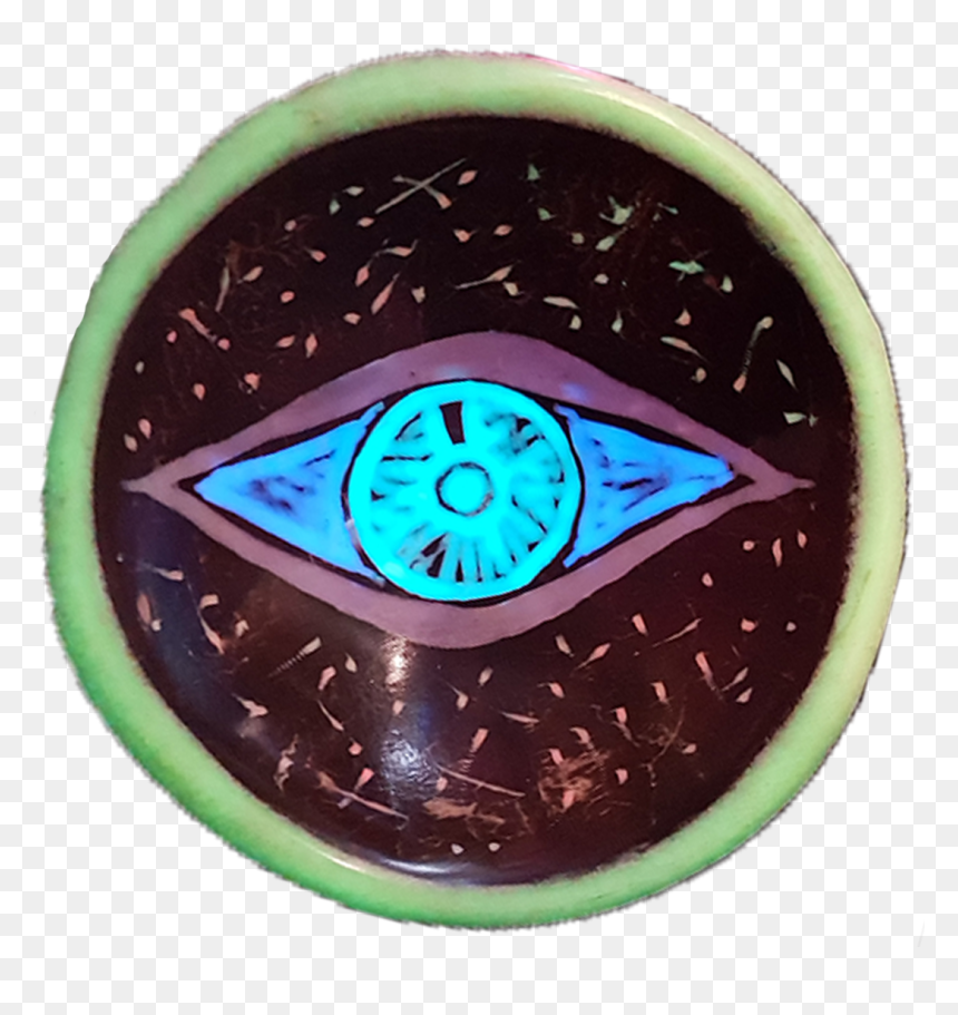 All Seeing Eye Glow In The Dark Mixing Bowl"
 Class= - Circle, HD Png Download - all seeing eye png