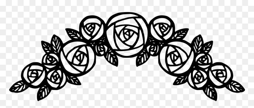 Visual Arts,art,monochrome Photography, HD Png Download - white roses png