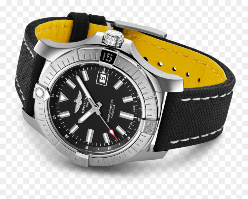Breitling Avenger 43 Automatic, HD Png Download - hitler mustache png