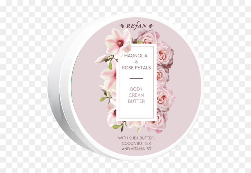 Body Cream Butter - Cocoa Butter, HD Png Download - cherry blossom petals png