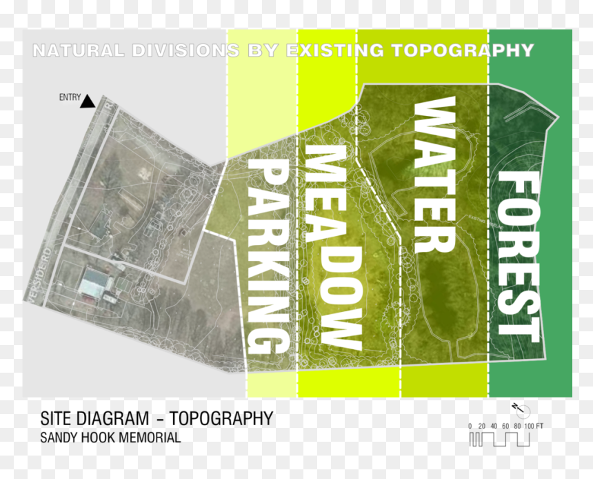 Sandy Hook Memorial Proposal Rev1-2 - Plan, HD Png Download - hook png