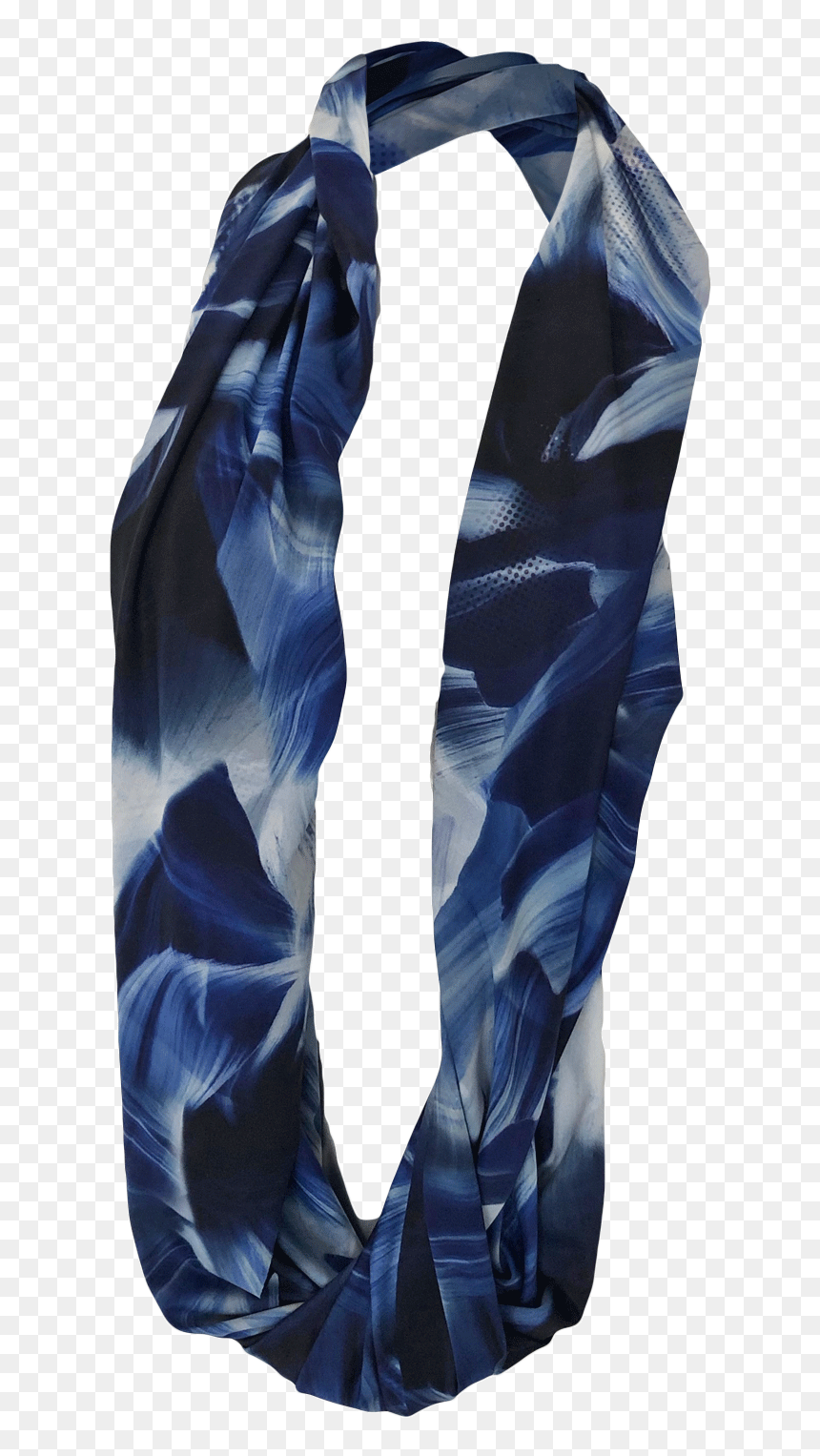Sunstyle Wrap Upf50 , Deep Ocean Waves"
 Class= - Scarf, HD Png Download - ocean waves png