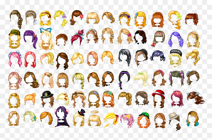 Transparent Yugi Hair Png - Hair Fantage, Png Download - lil pump hair png