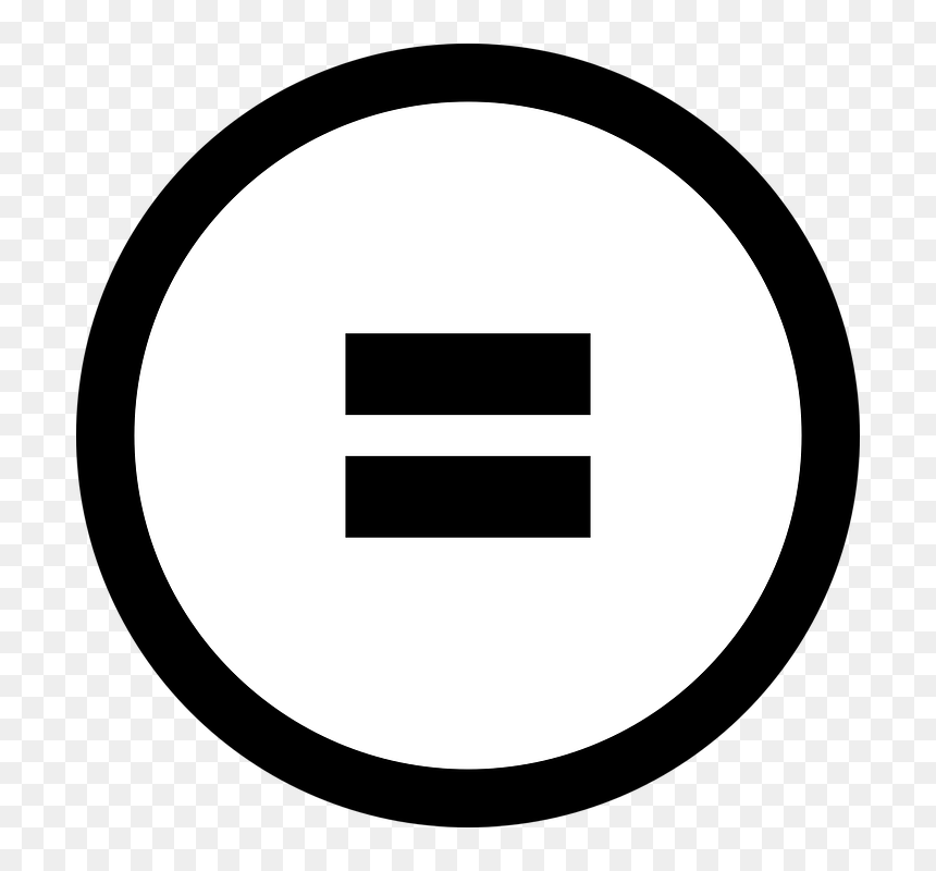 Number 3 Inside A Circle, HD Png Download - equal sign png