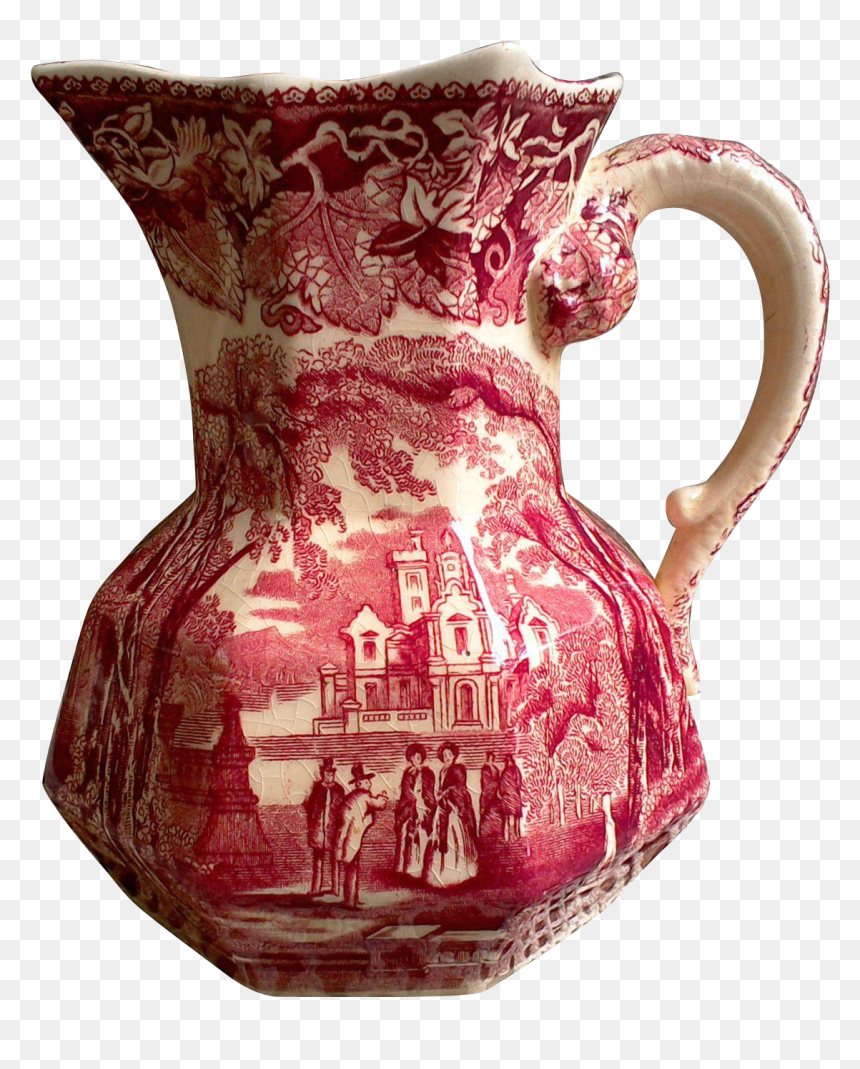 Offering A Beautiful Large Pitcher In An Octagon Shape - Ceramic, HD Png Download - octagon png