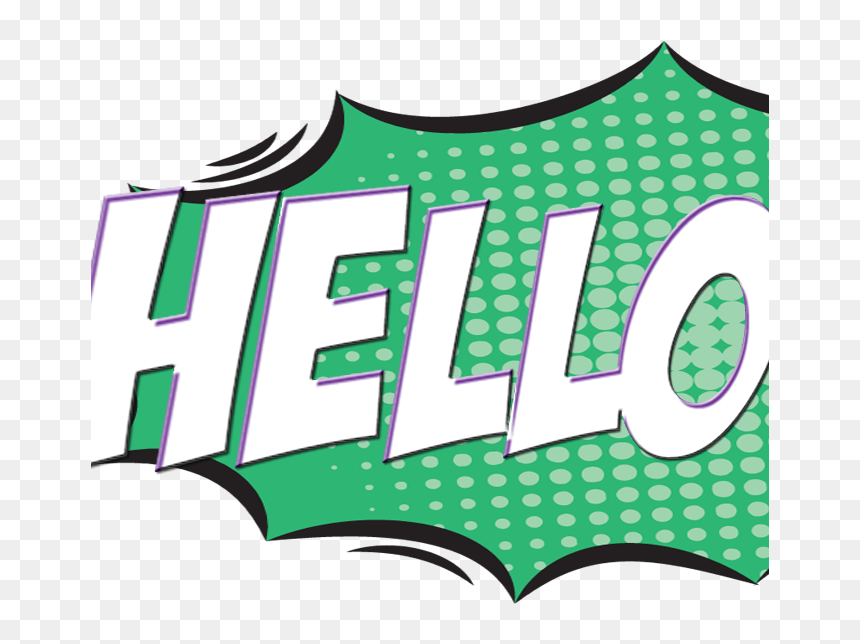 Hello Comic Book , Png Download - Hellocomic, Transparent Png - comic book png