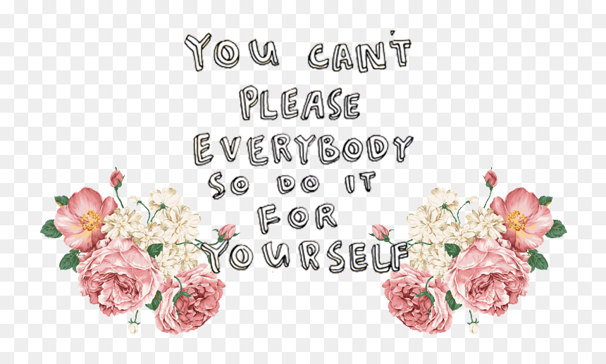 You Can T Please Everybody So Do, HD Png Download - png tumblr quotes