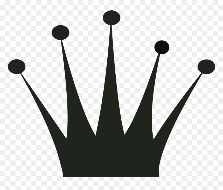 Crown Silhouette Png, Transparent Png - crown silhouette png