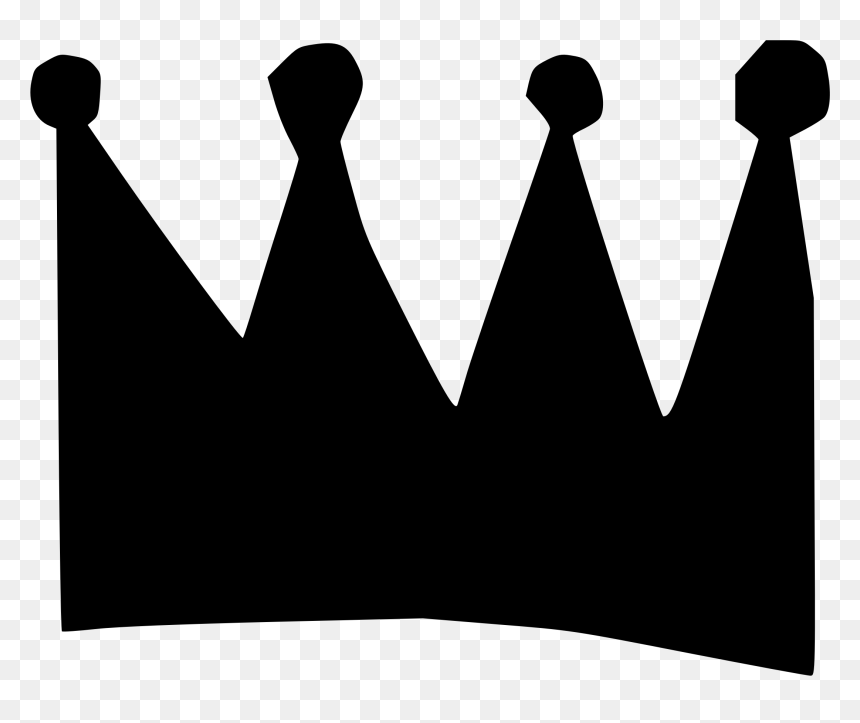 Computer Icons Clip Art - Crown Silhouette Transparent, HD Png Download - crown silhouette png