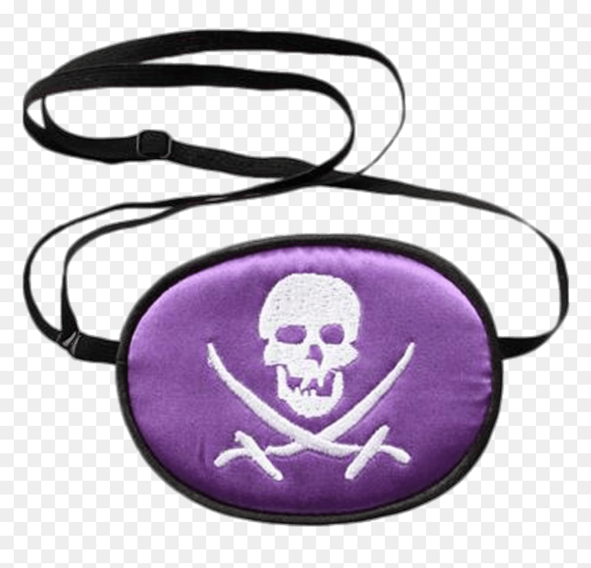 Purple Pirate Eyepatch - Eyepatch, HD Png Download - eyepatch png