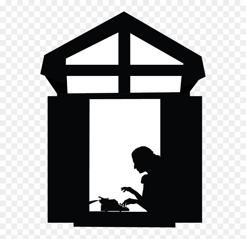 Windows Of Marlow House By Cover Designer - Silhouette, HD Png Download - house silhouette png