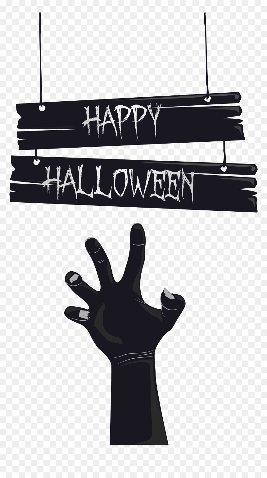 Halloween Hand Clipart Clipart Library Download Happy - Grave Hand Png, Transparent Png - zombie hand png