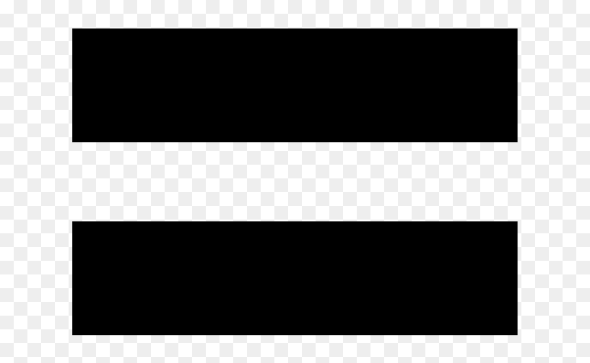 Equals Png - Black-and-white, Transparent Png - equal sign png