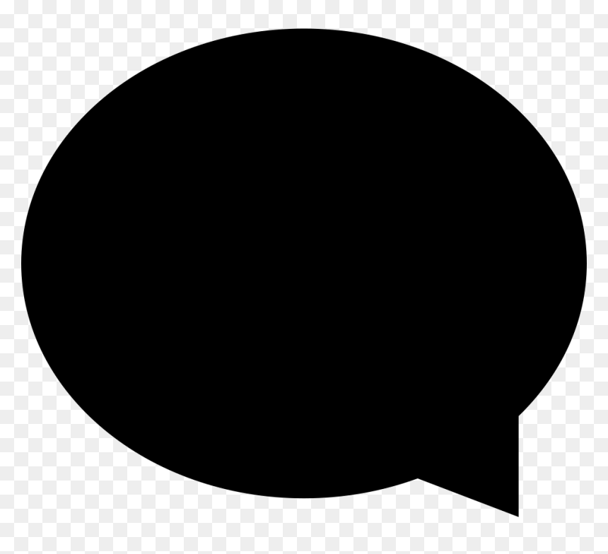 Talk Bubble - 500 X 500 Circle, HD Png Download - talk bubble png