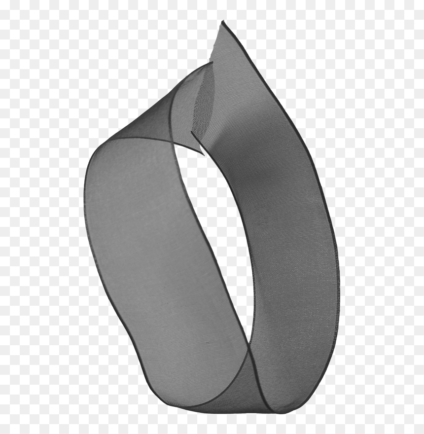 Transparent Silver Ribbon Png - Bangle, Png Download - silver ribbon png