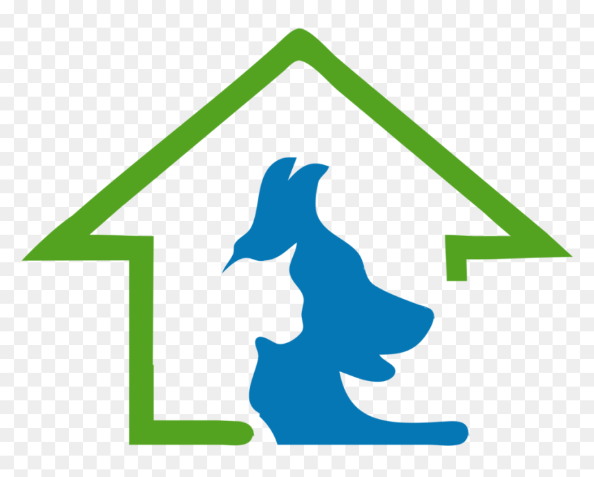 Human - Cats And Dogs House, HD Png Download - house silhouette png