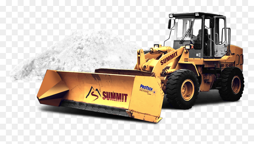 Summit Commercial Snow Removal Truck, HD Png Download - snowfall png