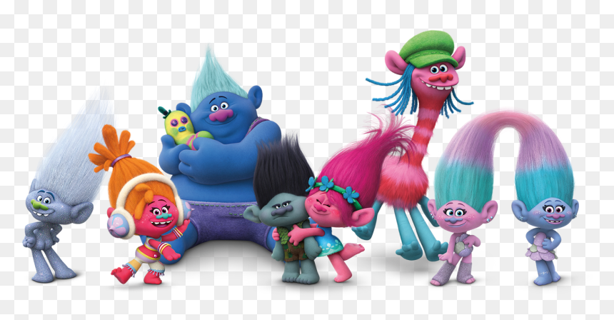 Trolls Movie, HD Png Download - trolls poppy png