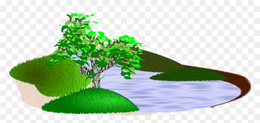 Simple Scenery Clip Arts - Scenery Clip Art, HD Png Download - spooky forest.png