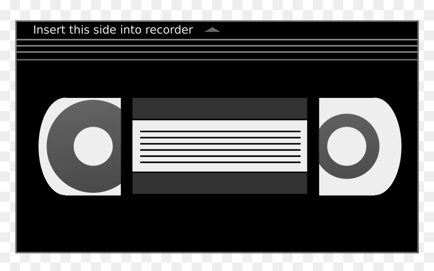 Videotape Clipart, HD Png Download - piece of tape png