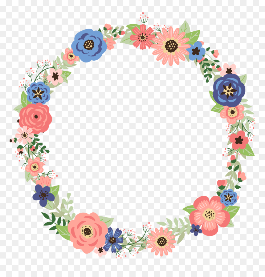 Floral Wreath Png - Good Things Happen Love Is Real We Will Be Okay, Transparent Png - flower wreath png