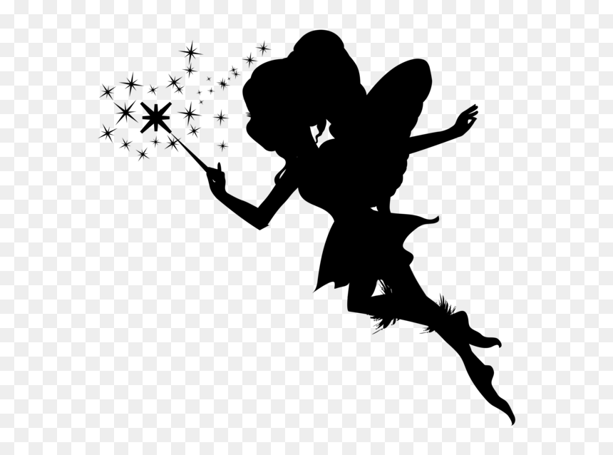 Transparent Background Fairy Clip Art, HD Png Download - mermaid silhouette png