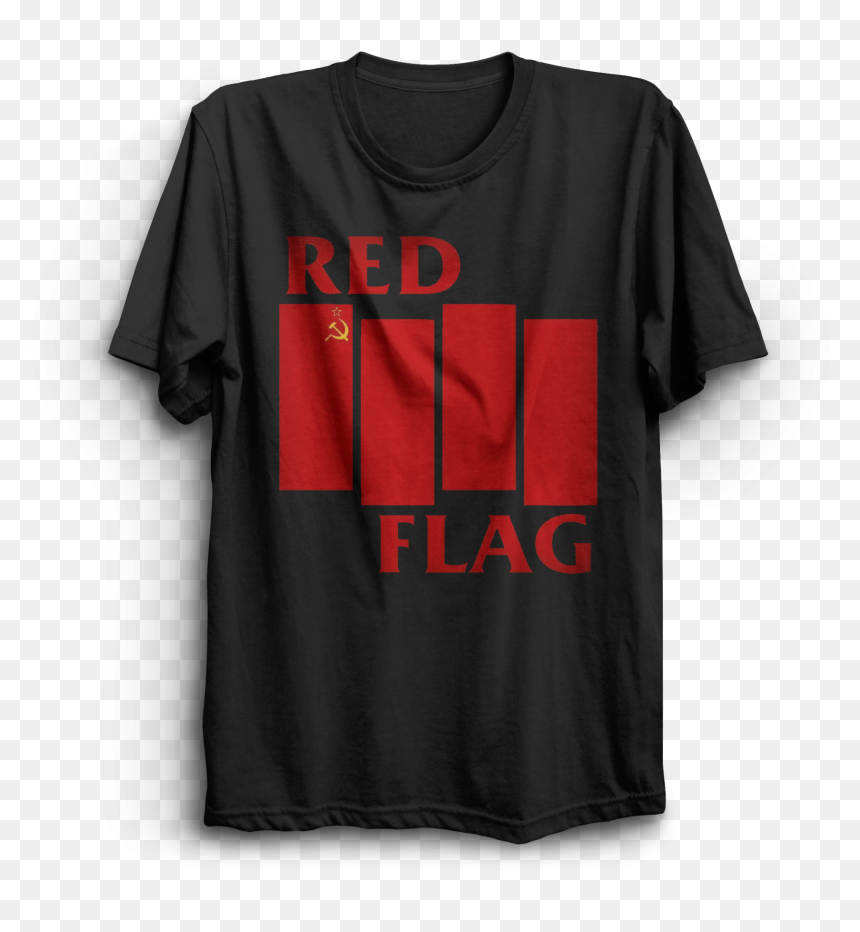 Red London T Shirt, HD Png Download - red flag png