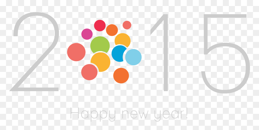 Happy New Year 2015 Png - Circle, Transparent Png - happy new year 2017 png