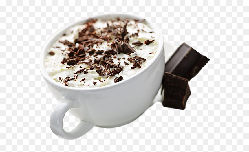 Hot Chocolate Glass Png Image - Hot Choclate Coffee Png, Transparent Png - hot chocolate png