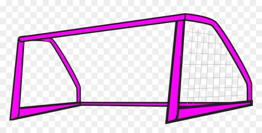 Goal Soccer Frame - Pink Bag Goals Clip Art, HD Png Download - goal png