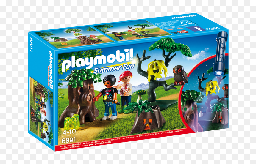 Night Walk "
 Class= - Playmobil 70036, HD Png Download - spookyforest.png